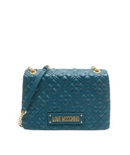 LOVE MOSCHINO QUILTED Convertible Bolso de hombro/bandolera esmeralda - Bolsos Mujer - 1