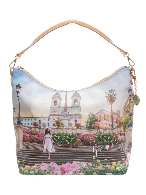 YNOT YESBAG Bolso de hombro tipo hobo floral - Bolsos Mujer