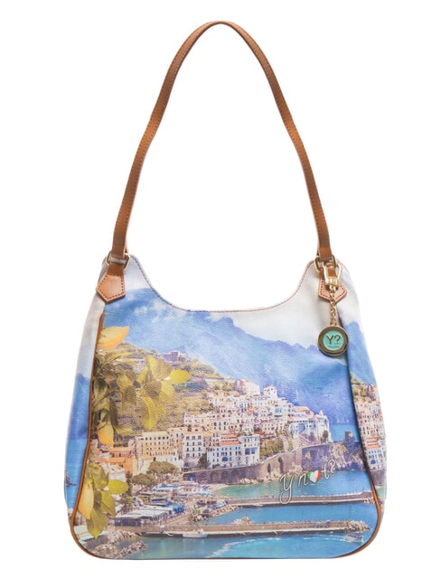 YNOT YESBAG Bolso de hombro costa del limón - Bolsos Mujer
