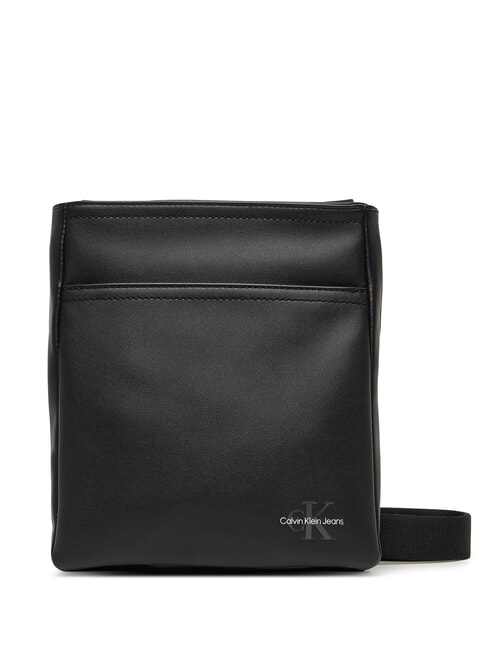 CALVIN KLEIN CKJ MONO LOGO Bolsa plana En negro - Bolsos Mujer