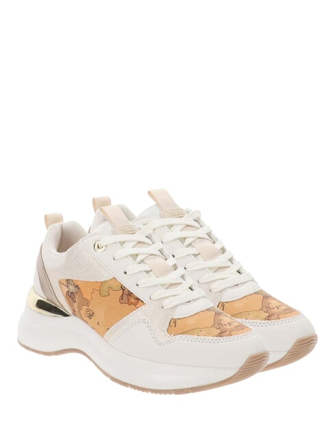 ALVIERO MARTINI PRIMA CLASSE GEO JR Zapatillas blanco roto/beige geo - Zapatos Mujer