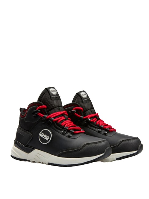 COLMAR COOPER JUMP KIDS Zapatillas deportivas tipo botín negro/rojo - Zapatos de bebé