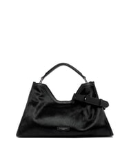 GIANNI CHIARINI AURORA Bolso efecto piel de potro negro - Bolsos Mujer - 1