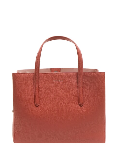 COCCINELLE SWAP Bolso de mano de cuero martillado maceta - Bolsos Mujer