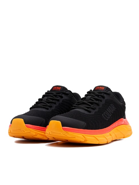 COLMAR URBANTRAIL COLORS Zapatillas negro-naranja-rojo brillante - Zapatos unisex