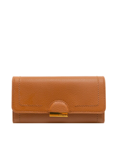 COCCINELLE TALEA Cartera continental de piel martillada CUIR - Carteras Mujer