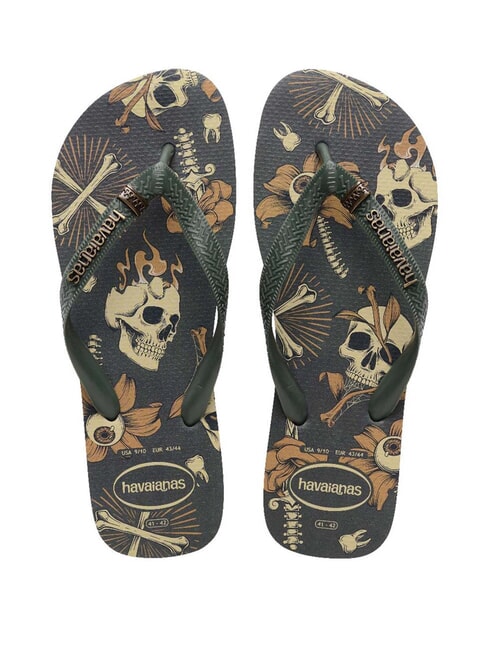 HAVAIANAS TOP TRIBO Chanclas TOP aceitunas verdes/aceitunas verdes - Zapatos Hombre