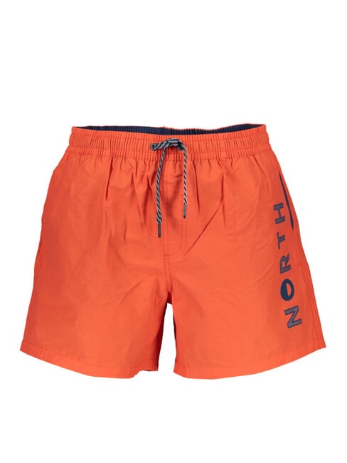 NORTH SAILS VOLLEY Disfraz de boxeador con logo lateral naranja brillante - Trajes de baño