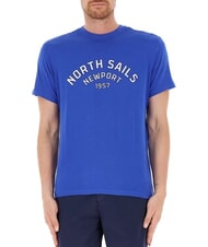 NORTH SAILS NEWPORT Camiseta de algodón con logotipo de arco surf azul - camiseta - 1