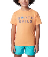 NORTH SAILS STRIPED KIDS camiseta de manga corta Mandarina - Camiseta ni&ntilde;o - 1