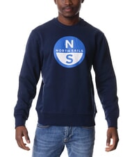NORTH SAILS GRAPHIC Sudadera de algodón con cuello redondo Azul marino - Sudaderas - 1
