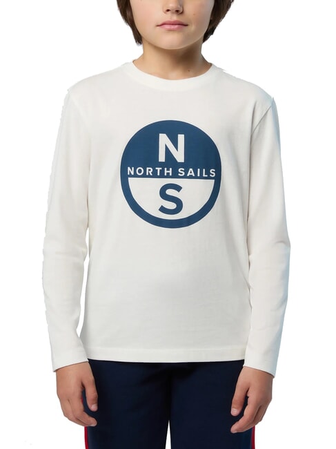 NORTH SAILS GRAPHIC KIDS Camisa de algodón de manga larga Malvavisco - Camiseta niño