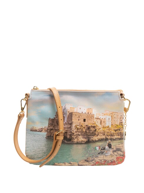 YNOT YESBAG Bolso de hombro con estampado polignano - Bolsos Mujer