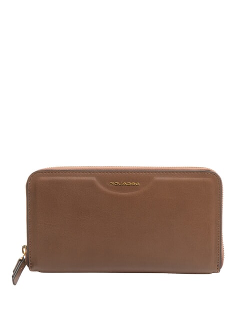 PIQUADRO GEA Cartera de piel GEA BROWN - Carteras Mujer