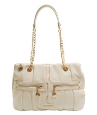 LOVE MOSCHINO ZIPPER Bolso de hombro Marfil - Bolsos Mujer - 1