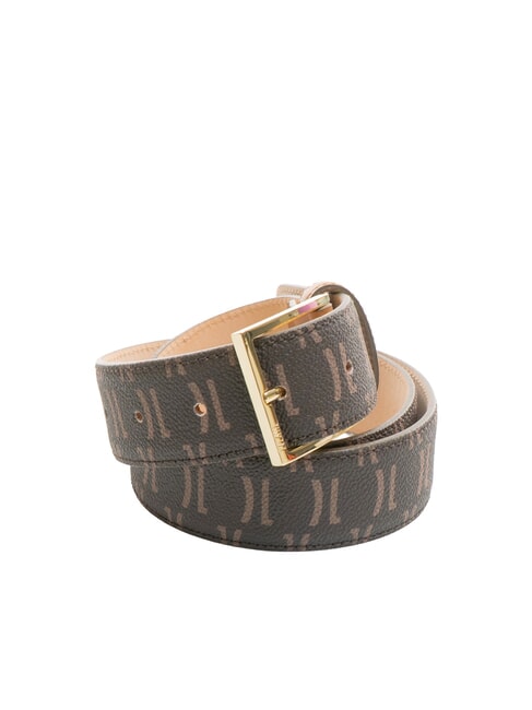 ALVIERO MARTINI PRIMA CLASSE MONOGRAM cinturón unisex oscuro - Cinturones