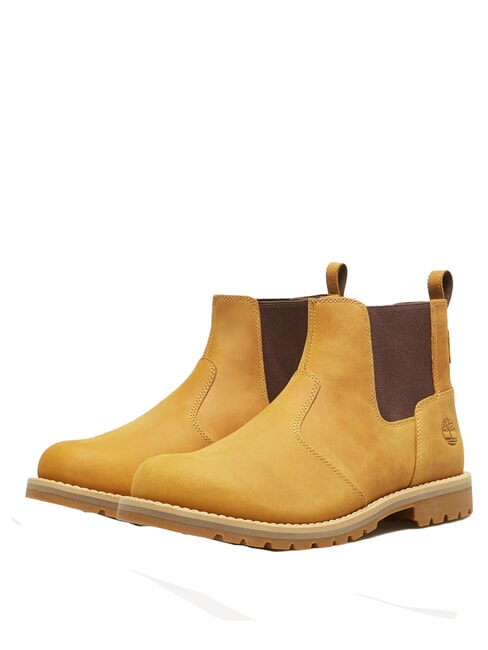 TIMBERLAND REDWOOD FALLS MID  Botines de piel trigo - Zapatos Hombre