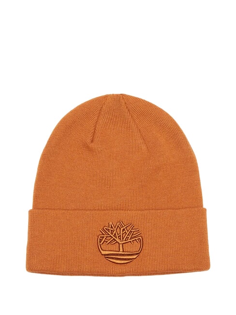TIMBERLAND TONAL 3D Gorro con vuelta marrón medio - Sombreros