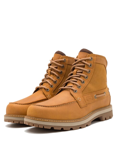 TIMBERLAND BRITTON ROAD MID  Botines de piel trigo integral - Zapatos Hombre
