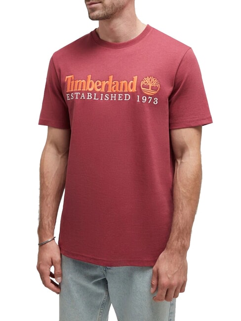 TIMBERLAND ESTABILISHED 1973 Camiseta de algodón cordobés - camiseta