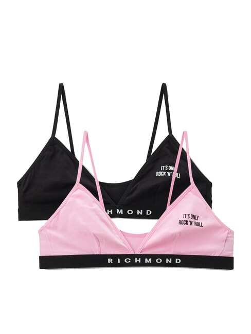JOHN RICHMOND DEMENHIM Juego de 2 sujetadores negro/rosa - Ropa interior femenina