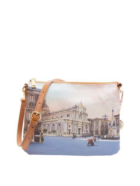 YNOT YESBAG Bolso de hombro con estampado catedral de catania - Bolsos Mujer