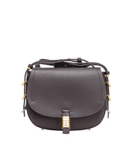 PINKO SADDLE Bolso bandolera de piel con solapa - Bolsos Mujer