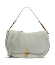 COCCINELLE CAMPIONARIO - MAGIE SUEDE BIM Bolso de hombro de ante verde celad&oacute;n - Bolsos Mujer - 1