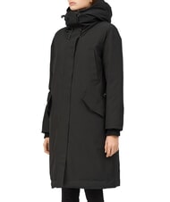 CANADIAN ATHABASCA Parka larga con capucha negro - Chaquetas de mujer - 1