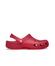CROCS CLASSIC GLITTER CLOG W Zueco tipo zapatilla rojo cereza - Zapatos Mujer - 1