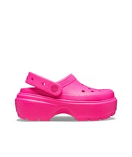 CROCS STOMP CLOG W Zuecos de plataforma Pink crush - Zapatos unisex - 1