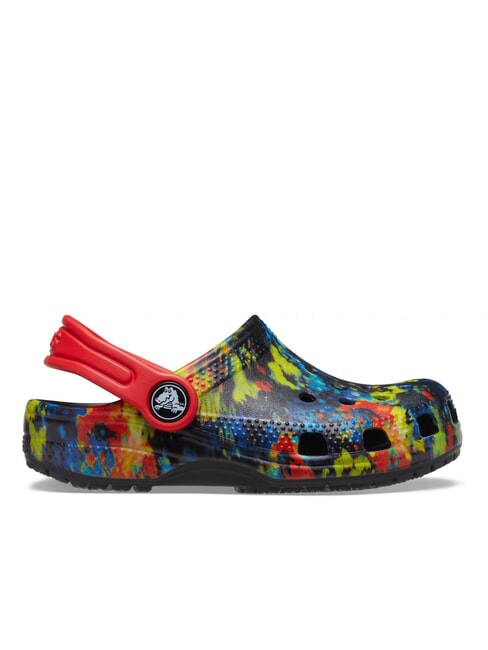CROCS CLASSIC TIEDYE GRAPHIC GLOG T Zueco de sandalia tónico turco/multiusos - Zapatos de bebé