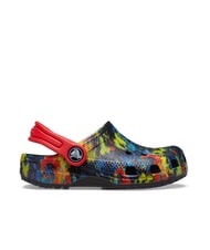 CROCS CLASSIC TIEDYE GRAPHIC GLOG T Zueco de sandalia - Zapatos de bebé