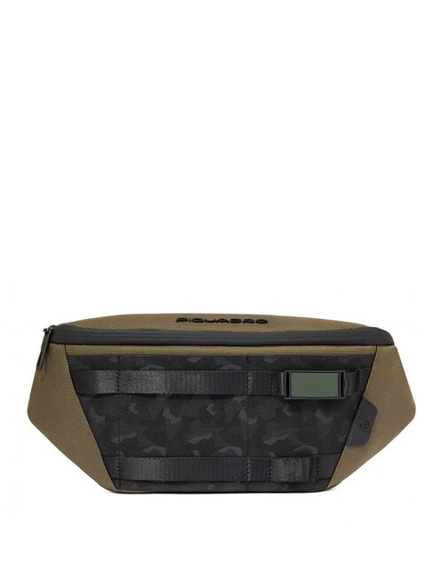 PIQUADRO FX Bolsa VERDE - Riñoneras