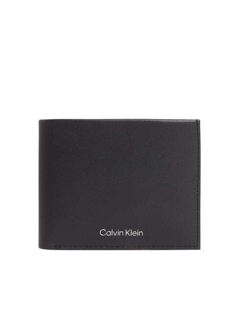 CALVIN KLEIN CK MUST Cartera de piel con monedero En negro - Carteras Hombre