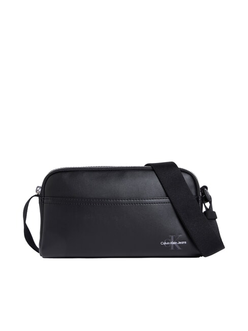CALVIN KLEIN CKJ MONO LOGO Bolsa horizontal En negro - Bandoleras Hombre