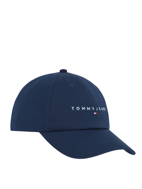 TOMMY HILFIGER TJW LINEAR LOGO  gorra de béisbol noche oscura azul marino - Sombreros