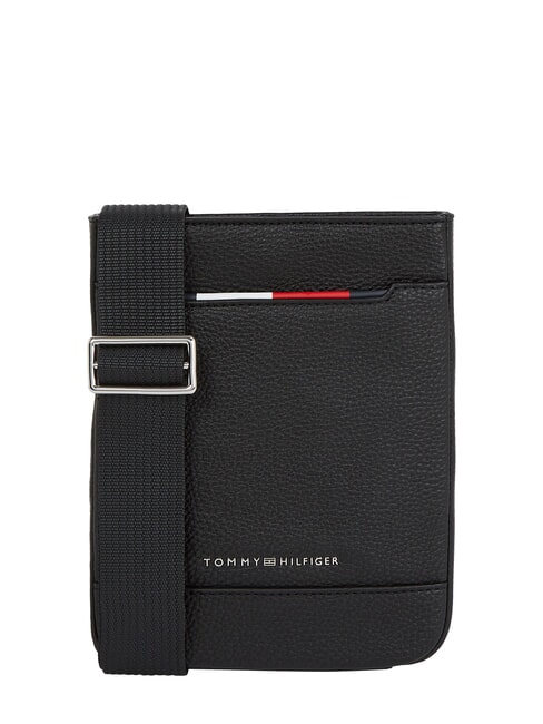 TOMMY HILFIGER TH CENTRAL  Bolsa plana negro - Bandoleras Hombre