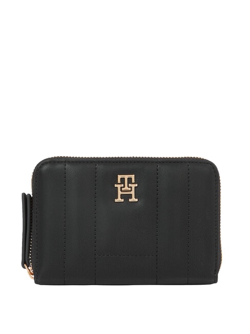 TOMMY HILFIGER TH FEMININE Cartera con cremallera negro - Carteras Mujer