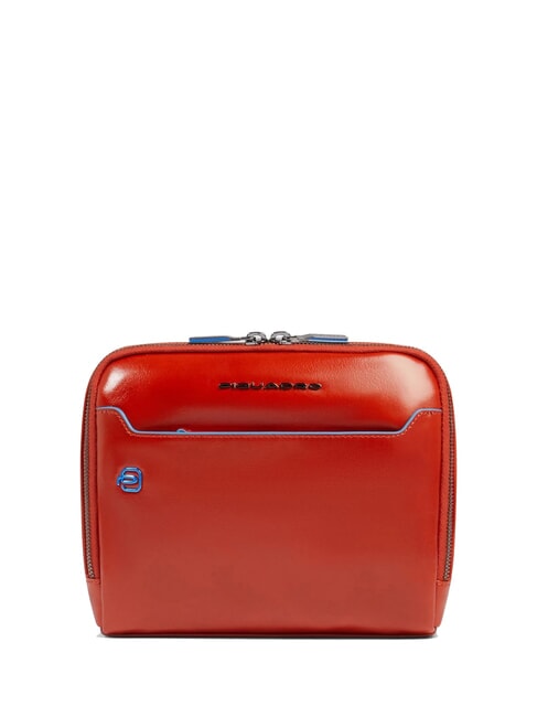 PIQUADRO BLUE SQUARE Bolso de cuero cuero4 - Bandoleras Hombre