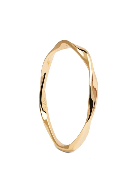 PDPAOLA THE NEW ESSENTIALS SPIRAL Anillo chapado en oro oro - Anillos