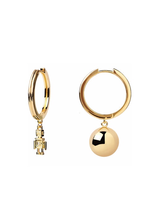 PDPAOLA LES PETITES SUPER FUTURE Pendientes chapados en oro oro - Pendientes