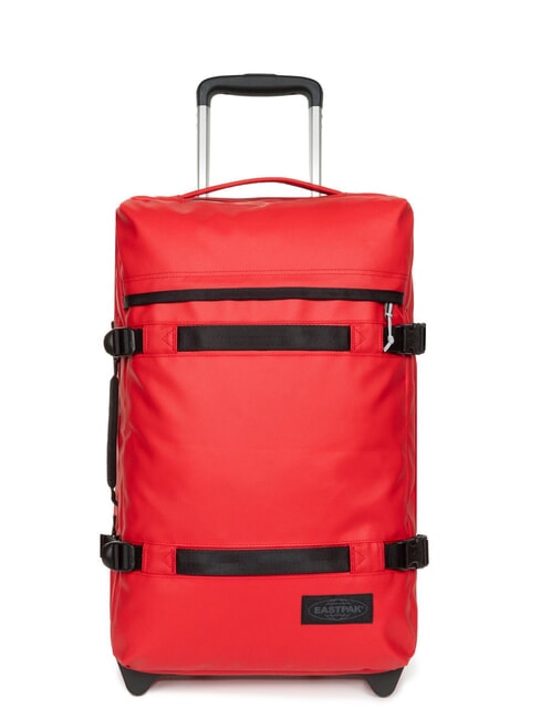 EASTPAK TRANSIT'R S WP Carro de equipaje de mano, repelente al agua lona roja - Equipaje de mano