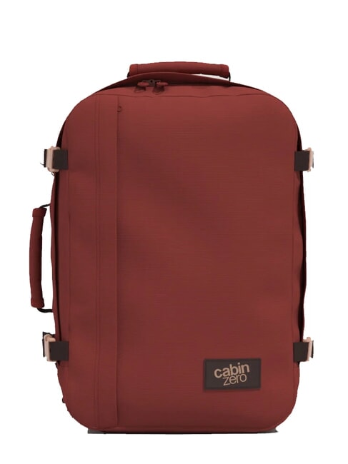 CABINZERO CLASSIC 36L Mochila de viaje Underseater sangría roja - Mochilas Escuela & Tiempo Libre
