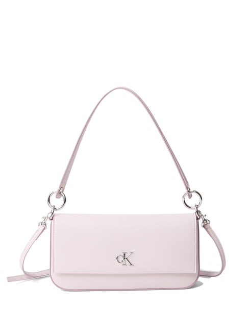 CALVIN KLEIN MINIMAL MONOGRAM Bolso de hombro, con correa para el hombro hielo de orquídea - Bolsos Mujer