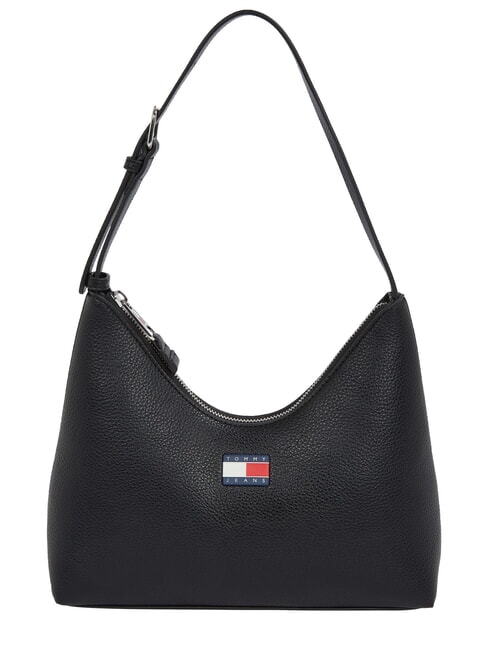 TOMMY HILFIGER TJW MUST Bolso de hombro negro - Bolsos Mujer
