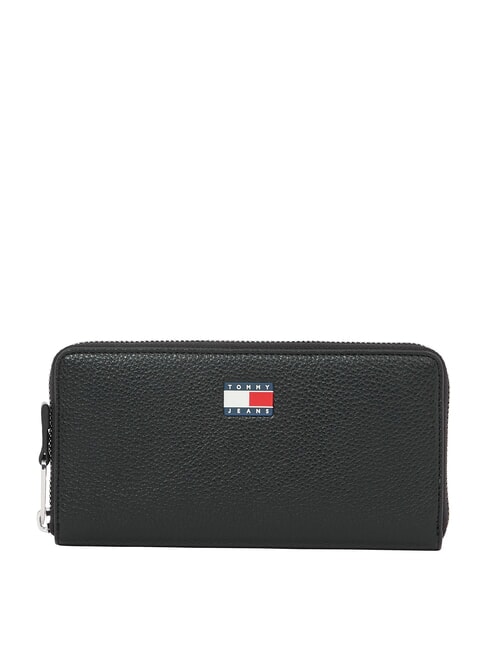 TOMMY HILFIGER TJW MUST  Cartera grande con cremallera negro - Carteras Mujer