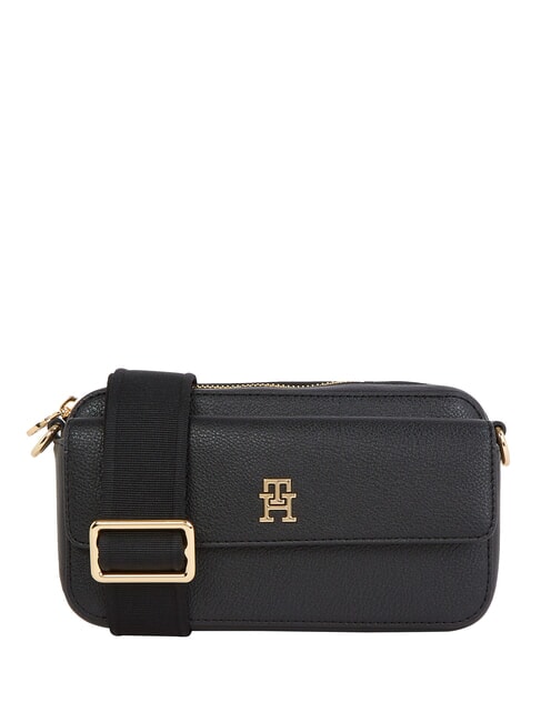 TOMMY HILFIGER TH DISTINCT  Mini bolso de hombro negro - Bolsos Mujer