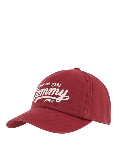 TOMMY HILFIGER TJM ARCHIVE SCRIPT gorra de béisbol cerezo rústico - Sombreros