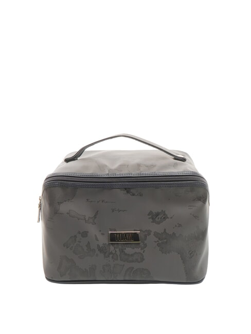 ALVIERO MARTINI PRIMA CLASSE GEO Estuche de belleza cuadrado grande asfalto - Neceser